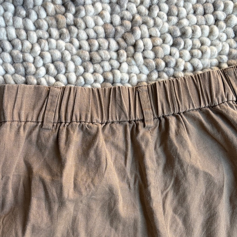 Women's Brown Wide-Leg Pants - Picture 7 of 8